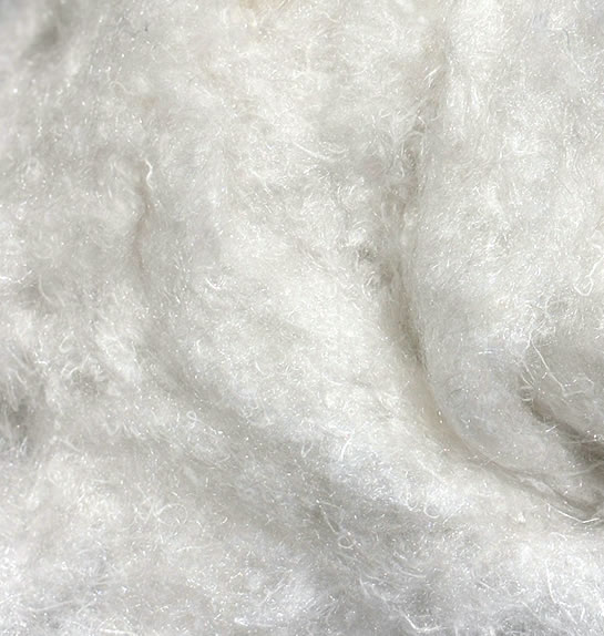 Açılmış Beyaz Polyester Elyaf